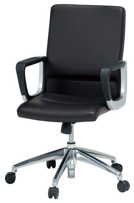 【新品】EU EU-590 井上金庫 肘付ローバックチェア