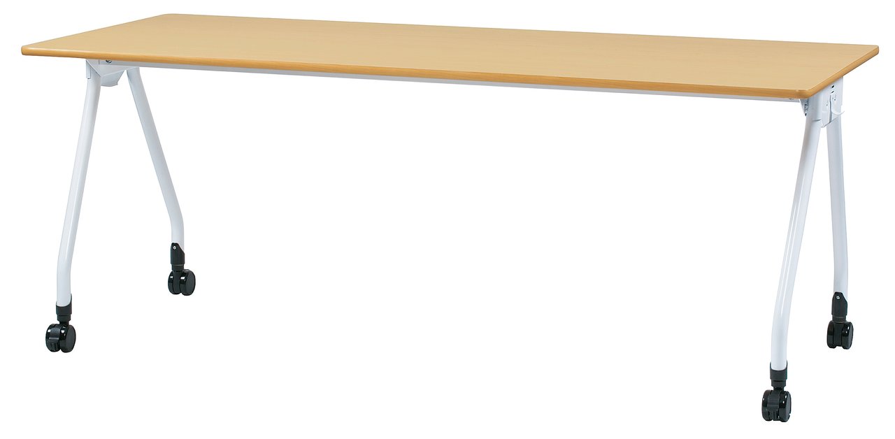 【ミーティングテーブル/W1800】大型キャスターだから移動も楽々！
                        PAG
                                    新品
            