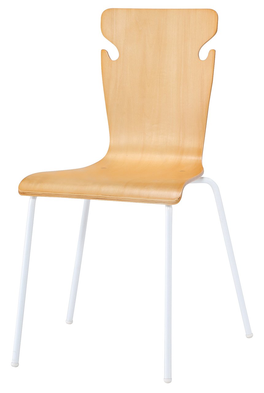 【ミーティングチェア】ウッディーな温もりで気分をリフレッシュ
                        BSC
                                    新品
            