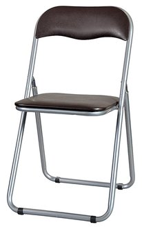 【パイプイス】安全性にも配慮した、スライド式構造。