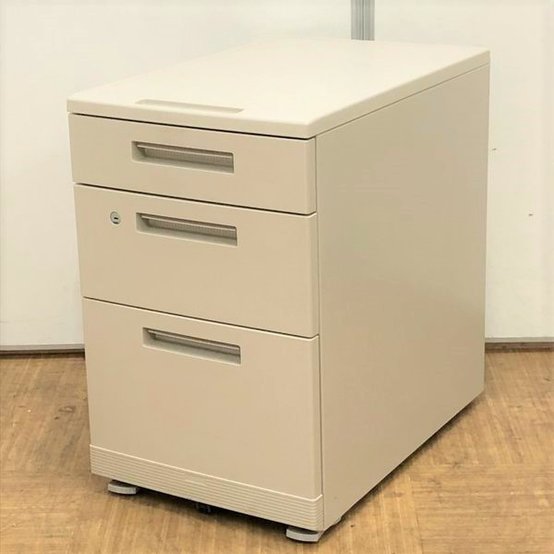 【中古】新MX   コクヨ（KOKUYO） ワゴン3段