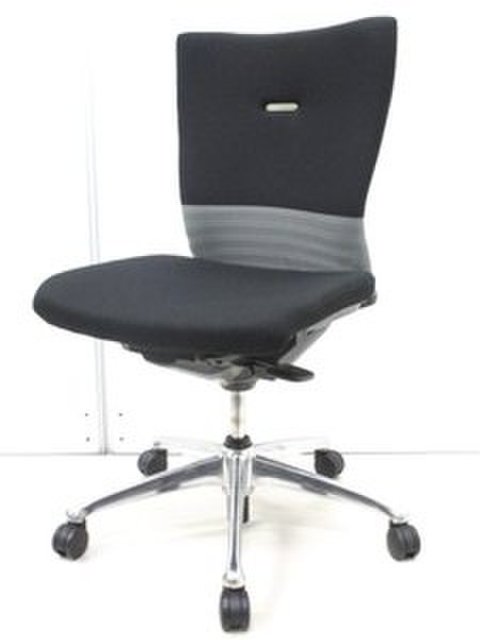 【中古】フィーゴ   オカムラ（okamura） 肘無ミドルバックチェア