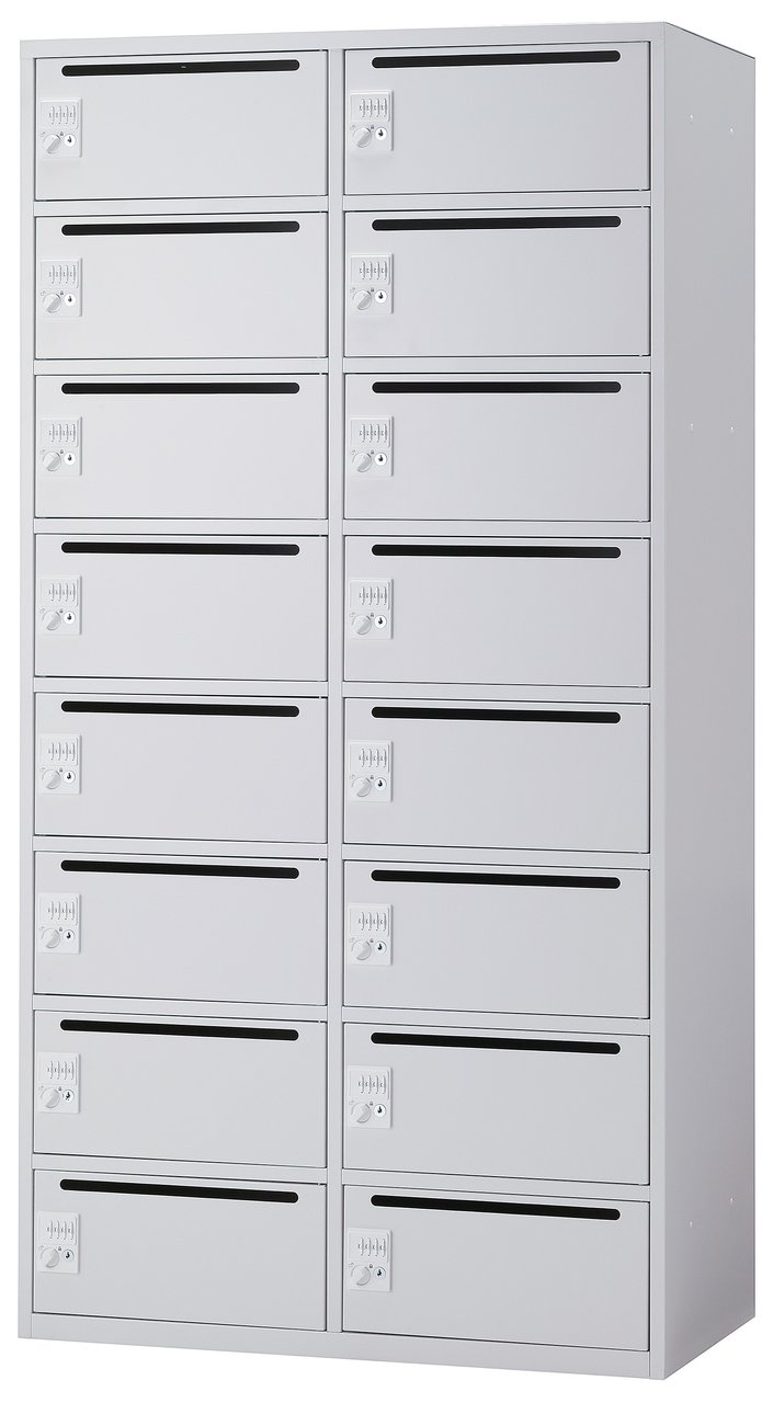 【パーソナルロッカー/16人用】オフィス空間にも自然に調和するパーソナルロッカー。
                        IPL
                                    新品
            