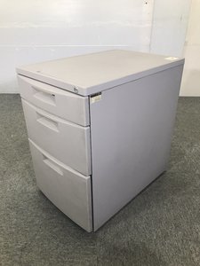 【イトーキ/ITOKI】3段ワゴン/グレー/CZ