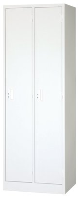 【2人用ロッカー】シンプル設計でコストパフォーマンスを追求した、国内生産品。