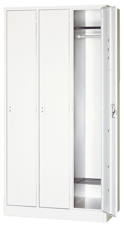 【新品】BFI BFI-3 井上金庫 3人用更衣ロッカー