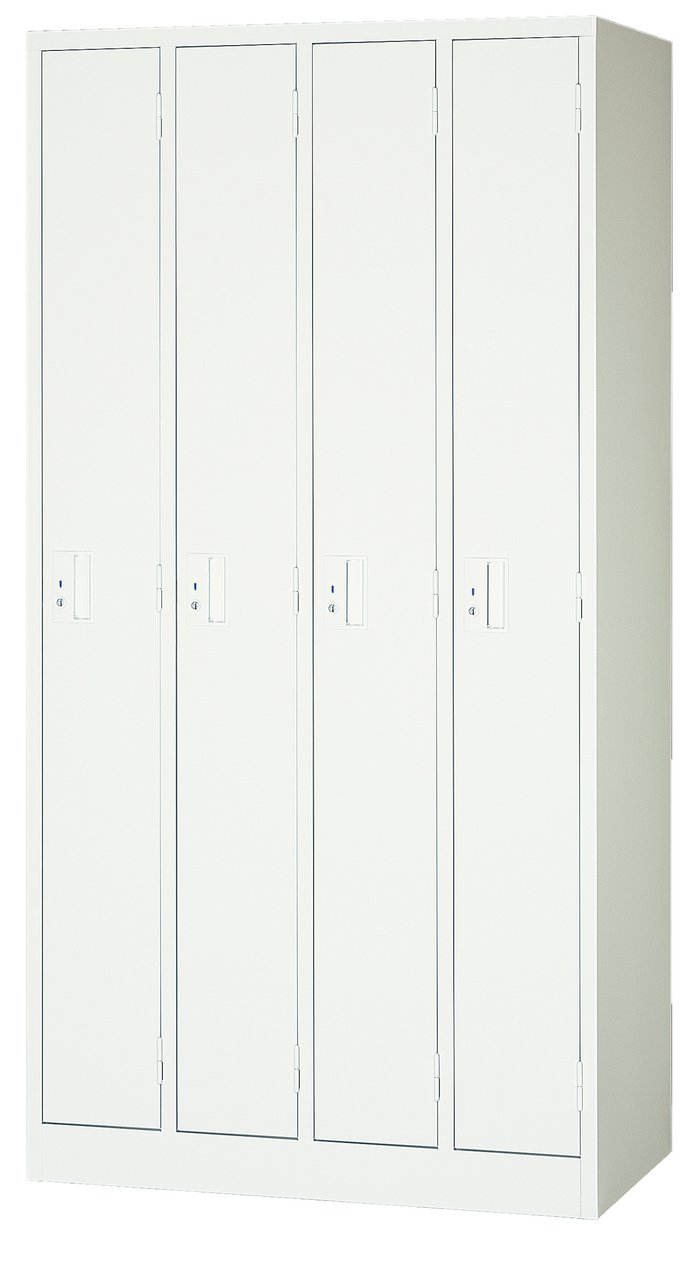 【4人用ロッカー】シンプル設計でコストパフォーマンスを追求した、国内生産品。
                        BFI
                                    新品
            