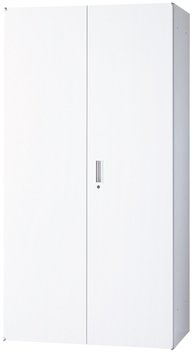 【両開き書庫/H1800タイプ】オフィスの壁面を利用した、技アリ収納術！