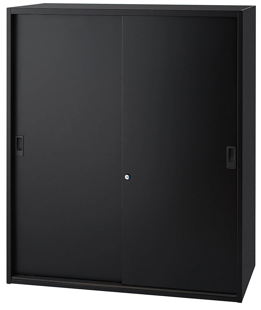 【2枚引違い書庫/H1050】ブラックシリーズ！
                        IC 
                                    新品
            