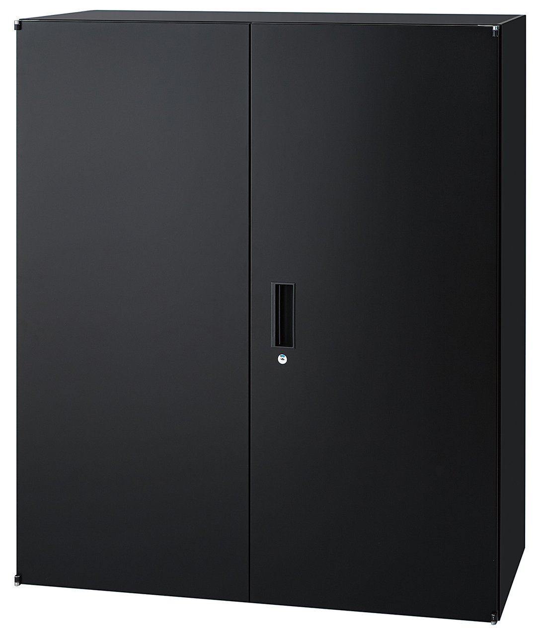 【両開き書庫/H1050】ブラックシリーズ！
                        IC 
                                    新品
            