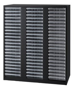 【トレーA4浅型書庫/H1050】ブラックシリーズ！