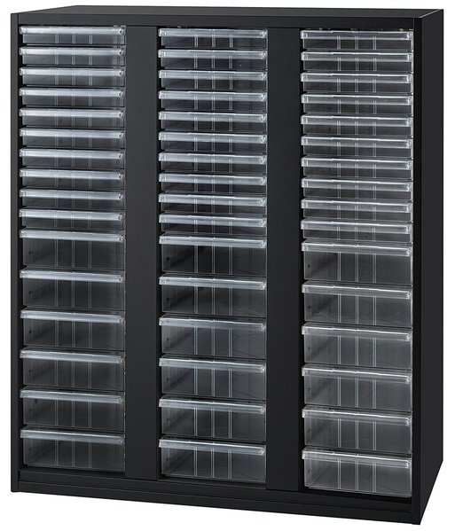 【新品】IC  IC-0910A4C BK 井上金庫 ローキャビネット／クリスタルトレー