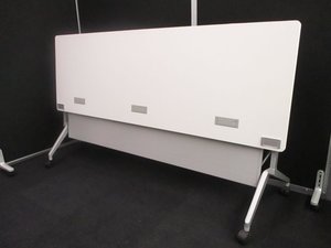 【配線カバー付き】コクヨ｜リーフライン｜ホワイトで清潔感のあるオフィスに！【幕板付き】