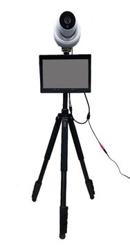 温度を計測することができるサーマルカメラ　θ