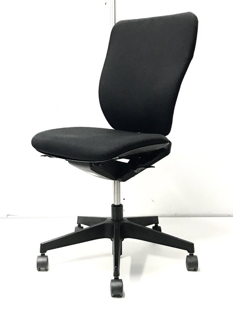 【中古】プラオ   イトーキ（ITOKI） 肘無ハイバックチェア