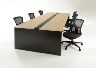 【フリアドデスク】W3600mm｜天板と本体の色をお選び頂けます！【オフィス家具】【新品】※椅子は別売です！【オフィス家具】