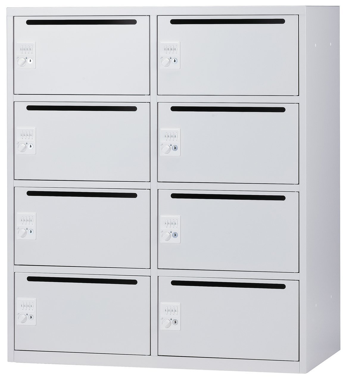 【パーソナルロッカー/８人用】オフィス空間にも自然に調和するパーソナルロッカー。オフィス　非接触　コロナ対策　飛沫　防止
                        IPL
                                    新品
            