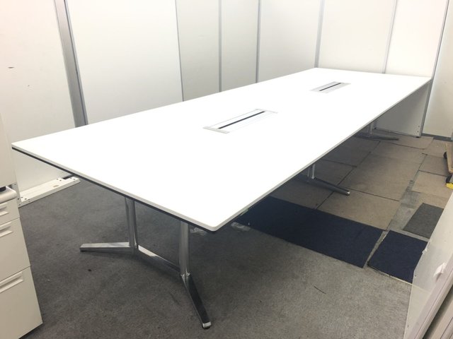【中古】ラティオⅡ  4L275M Z637 オカムラ（okamura） ミーティングテーブル（会議机）