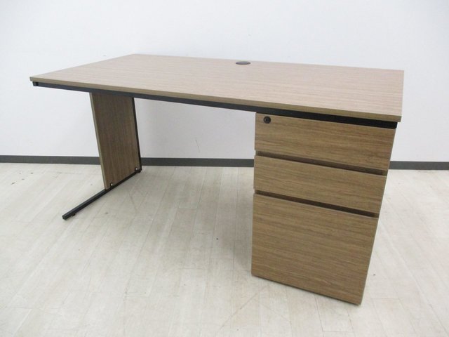 【新古】ワーキングデスク GZWC-1470DM アールエフヤマカワ 片袖机