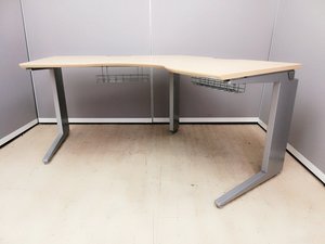 【最終値下げ】【超レア品大量入荷！】 お洒落なオフィス作りのお供に！ ブーメランデスク ◆オカムラ製