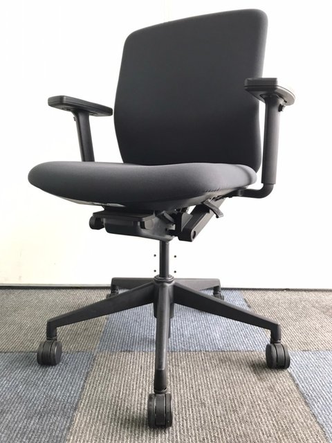 【中古】クレネ  KRA-00C ウチダ（UCHIDA) 肘付ローバックチェア