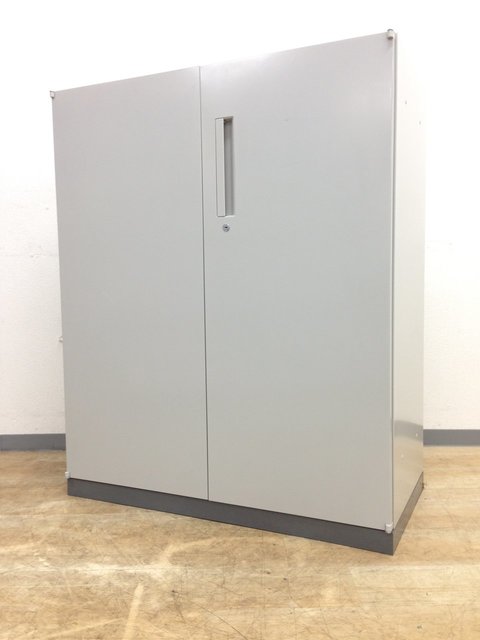 【中古】HS 5-820-5200 ウチダ（UCHIDA) ローキャビネット／両開き