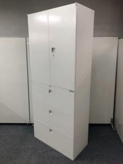 【中古】レクトライン   オカムラ（okamura） ハイキャビネット／その他