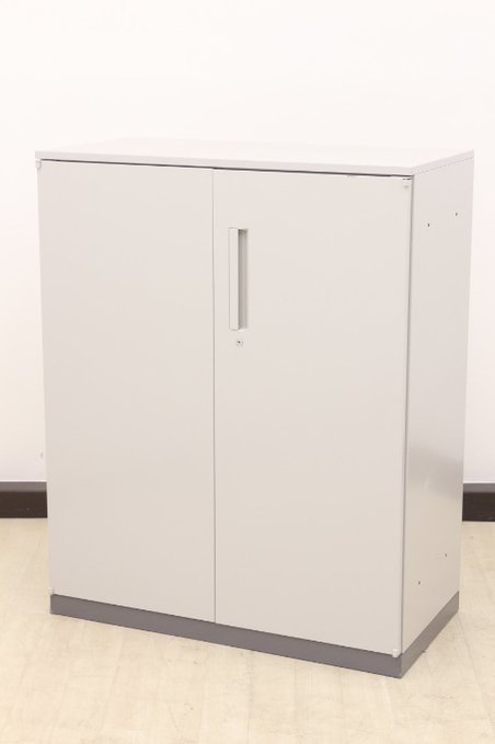 【中古】HS  ウチダ（UCHIDA) ローキャビネット／両開き