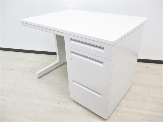 【中古】スカエナ デスク  5-110-2350/5-110-6620  ウチダ（UCHIDA) 片袖机