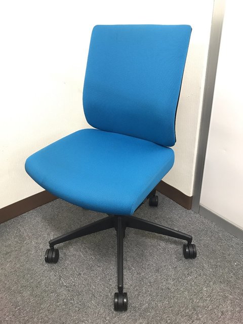 【中古】ウィザード2  CRS-G1820F6 コクヨ（KOKUYO） 肘無ローバックチェア