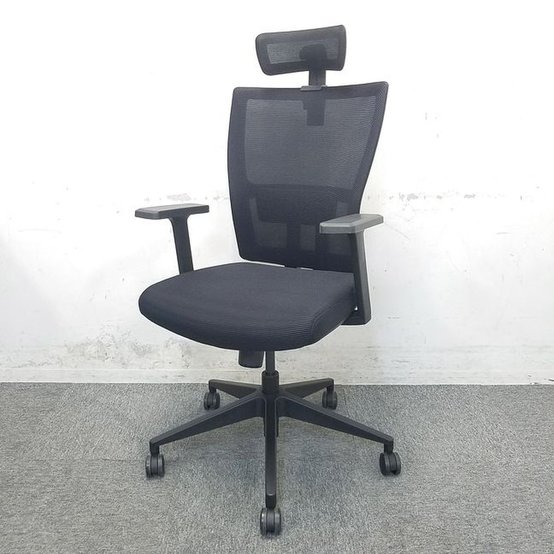 【新古】KS-2000 KS-2070 アイコ 肘付ハイバックチェア