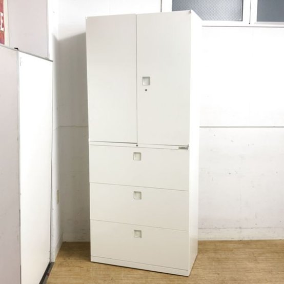 【中古】レクトライン   オカムラ（okamura） ハイキャビネット／その他