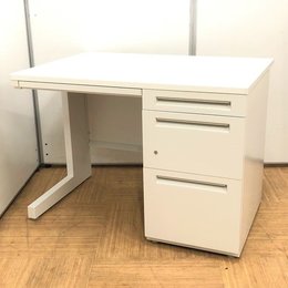 【コンパクトサイズのW1000片袖机！】H700人気のホワイトカラー！