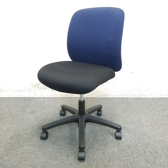 【中古】ボニート  KT-140GB-T1T1B2 イトーキ（ITOKI） 肘無ローバックチェア