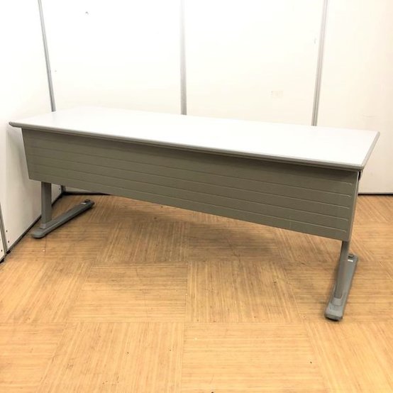 【中古】サイドテーブルL  8184LB オカムラ（okamura） スタックテーブル(長机/折りたたみ/会議用)