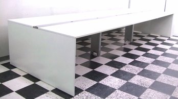 【倉庫在庫品】
大きなフロアにも対応！
12人向けフリーアドレスデスク！
サイズの組み合わせ自由自在！