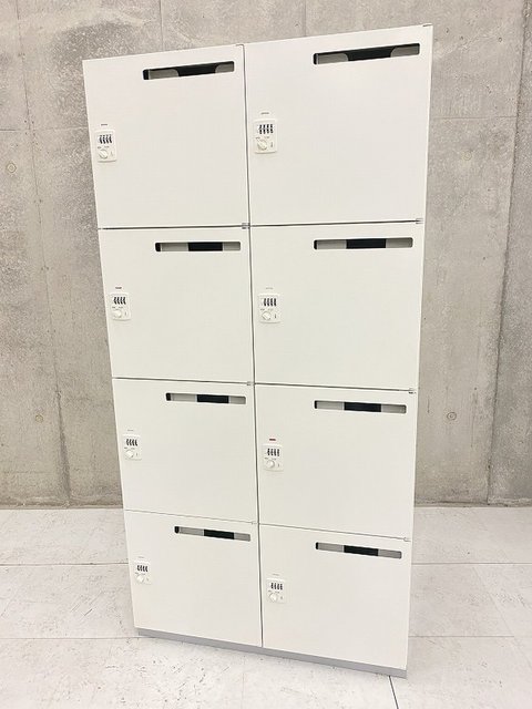 【中古】その他シリーズ  プラス（PLUS） 8人用更衣ロッカー