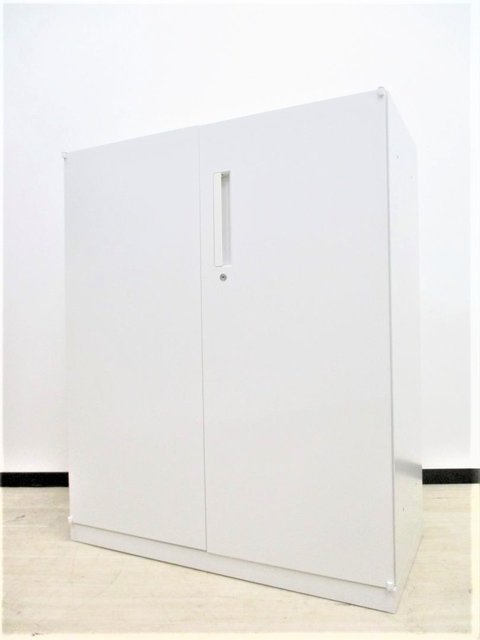 【中古】HSパーソナル   ウチダ（UCHIDA) ローキャビネット／両開き