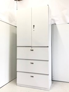 【新品定価の半額以下】おすすめのホワイト上下書庫セットが入荷しました！
