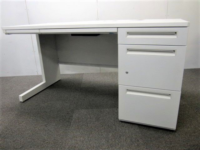 【中古】スカエナ デスク   ウチダ（UCHIDA) 片袖机