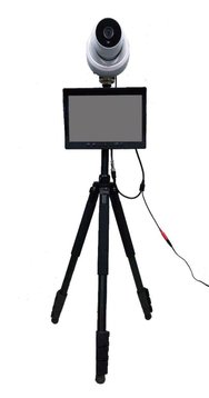 【新型コロナウィルス対策商品】体表面温度モニタリングシステム（NS-P7220TP）サーマルカメラ【オフィス家具】