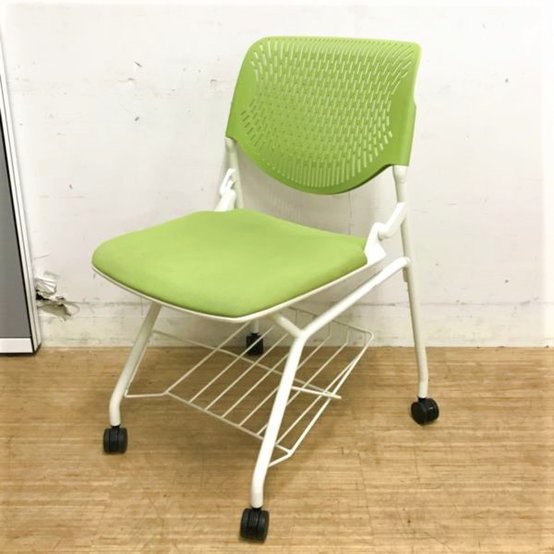 【中古】ルナ  81S1LY オカムラ（okamura） ネスティングチェア