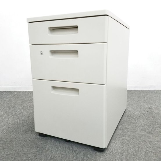 【中古】新BS   コクヨ（KOKUYO） ワゴン3段