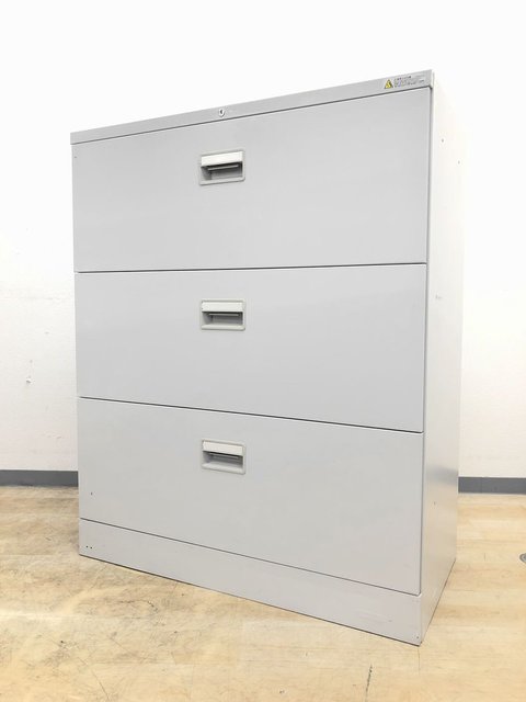 【中古】42   オカムラ（okamura） ローキャビネット／ラテラル