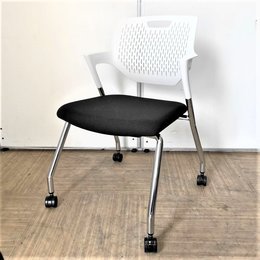 【在庫入替品】【訳アリ】キャスター付き移動も楽ちん！上下スタッキングで収納時も省スペース化を実現します！