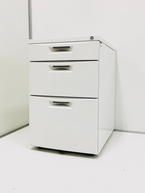 【中古】CZ  CZ-046MACNE-W9 イトーキ（ITOKI） ワゴン3段