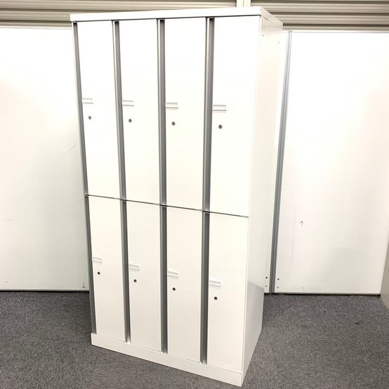 【中古】SW  4578SW ZA75 オカムラ（okamura） 8人用更衣ロッカー
