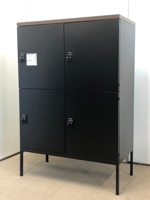 【中古】その他シリーズ  オカムラ（okamura） 4人用更衣ロッカー