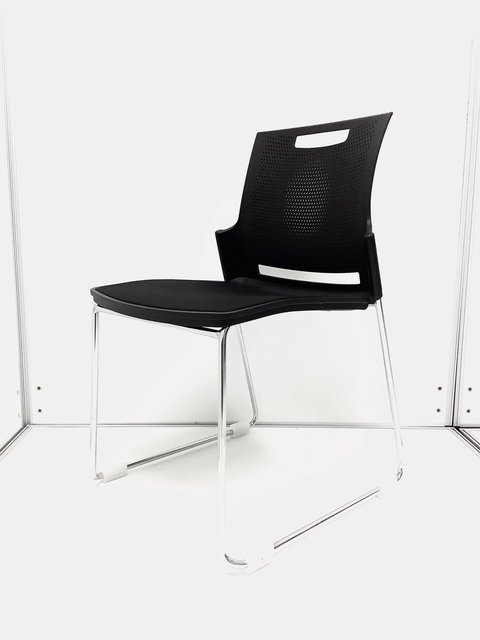 【中古】スカラールフト  9315GB F013 オカムラ（okamura） スタッキングチェア