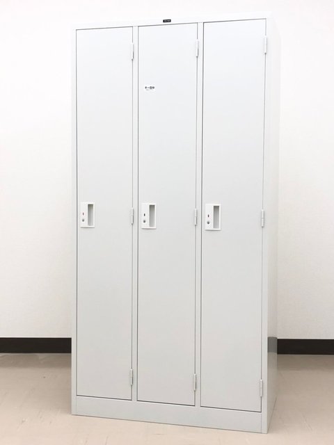 【新古】その他シリーズ  井上金庫 3人用更衣ロッカー